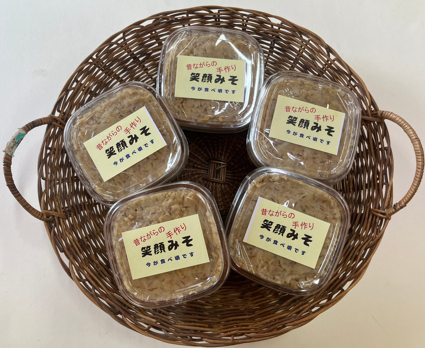 【定期便に追加】ちよちゃん特製昔ながらの笑顔みそ1個(500g)